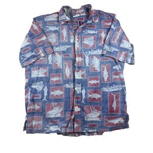 Vintage Yamaha Sport Fishing Shirt Size Medium